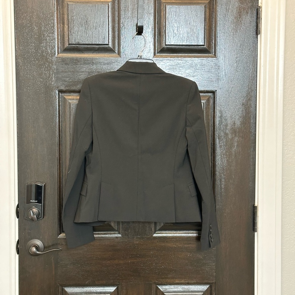 Express Notch Collar One Button Blazer Size 4 - image 3